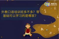 外教口語(yǔ)培訓(xùn)班多不多？零基礎(chǔ)可以學(xué)習(xí)的是哪家？