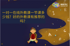 一對(duì)一在線外教課一節(jié)課多少錢(qián)？好的外教課有推薦的嗎？