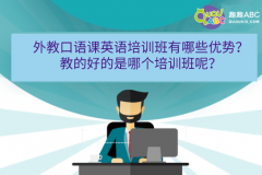 外教口語(yǔ)課英語(yǔ)培訓(xùn)班有哪些優(yōu)勢(shì)？教的好的是哪個(gè)培訓(xùn)班呢？
