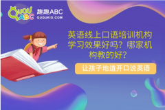 英語線上口語培訓(xùn)機(jī)構(gòu)學(xué)習(xí)效果好嗎？哪家機(jī)構(gòu)教的好？
