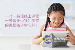 一對一英語線上課程一節(jié)課多少錢？哪家的課程孩子學(xué)習(xí)好？