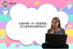 北美外教一對(duì)一英語(yǔ)費(fèi)用，這幾家機(jī)構(gòu)價(jià)格帶給你！